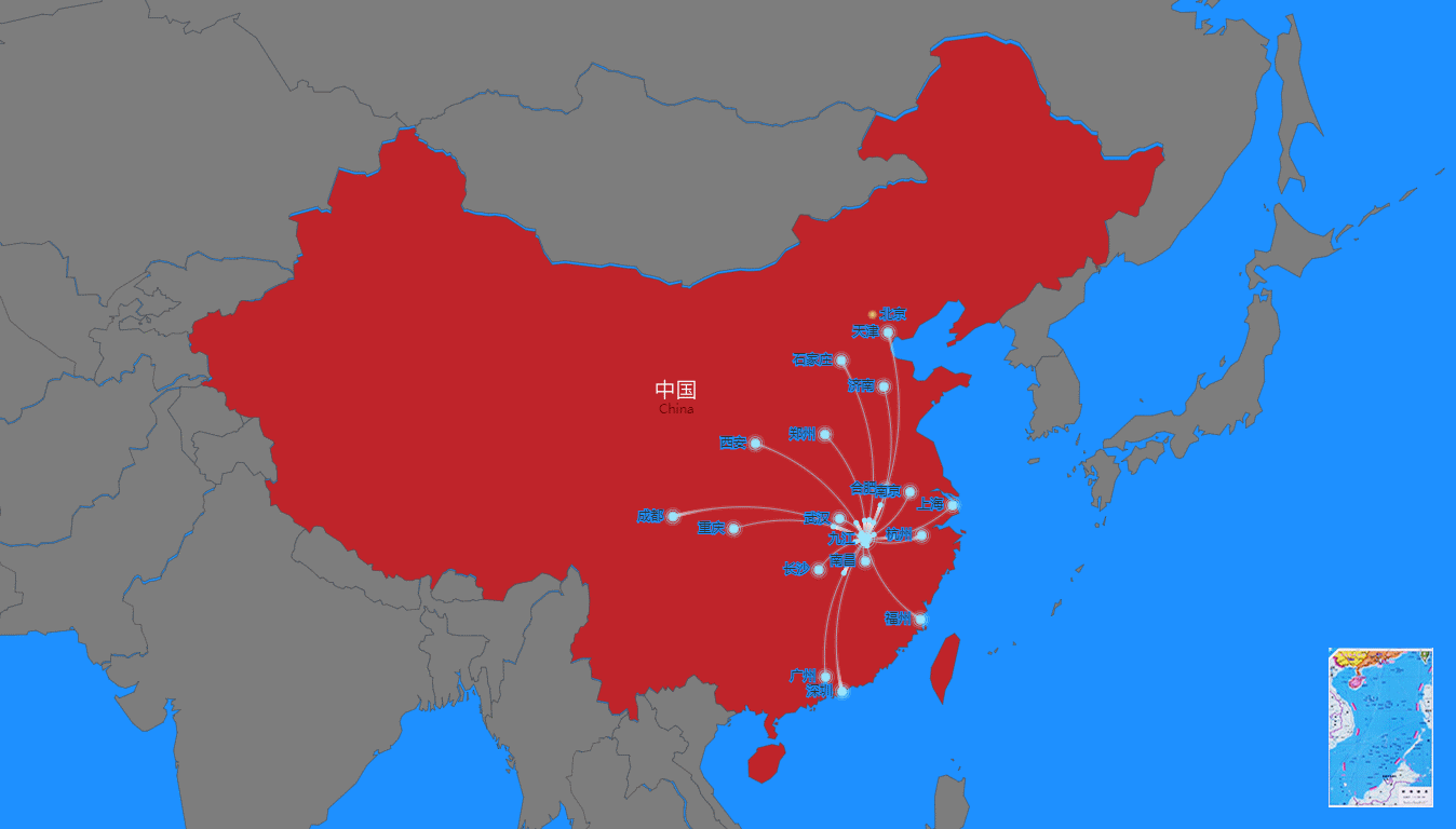 高思客户分布网络地图CLIENT NETWORK