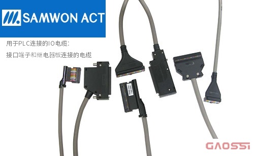 SAMWON ACT 三元 PLC IO电缆 接口端子和继电器板连接电缆 C20HH-SL-0