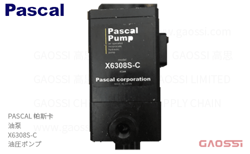 PASCAL 帕斯卡 油泵 X6308S-C 油圧ポンプ