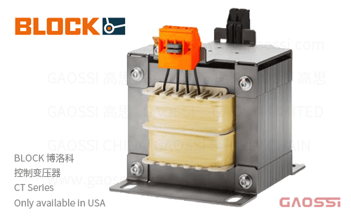 BLOCK 博洛科 控制变压器 CT系列 CT-035-048-12-0, 350VA, USA专用