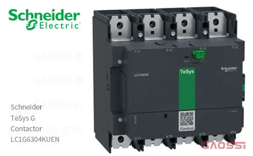 Schneider施耐德 交流接触器 TeSys Giga系列 LC1G6304KUEN, 4P, 100~250V AC/DC
