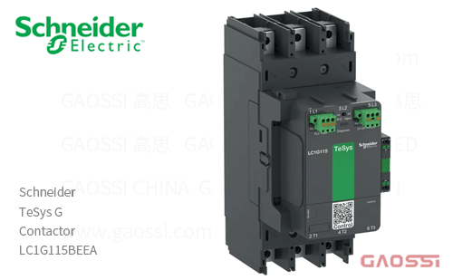 Schneider施耐德 交流接触器 TeSys Giga系列 LC1G115BEEA, 3P, 24~48V AC/DC