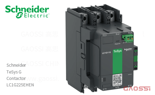 Schneider施耐德 交流接触器 TeSys Giga系列 LC1G225EHEN, 3P, 48~130V AC/DC