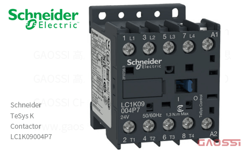 Schneider施耐德 接触器 TeSys K系列 LC1K09004P7, 4P, 4NO, 230 V AC