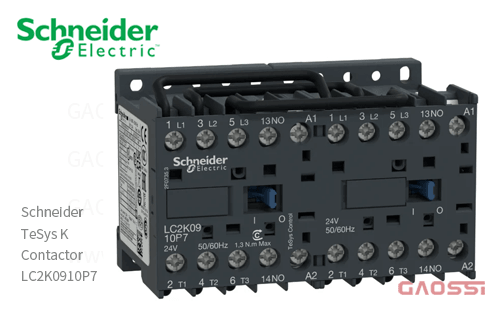 Schneider施耐德 接触器 TeSys K系列 LC2K0910P7, 3P, 3NO, 230V AC 可逆