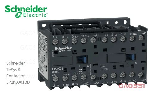 Schneider施耐德 接触器 TeSys K系列 LP2K0901BD, 3P, 24V DC