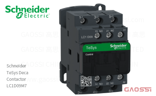 Schneider施耐德 接触器 TeSys Deca系列 LC1D09M7, 3P, 3NO, 220V AC
