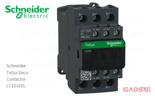 Schneider施耐德 接触器 TeSys Deca系列 LC1D32EL, 3P, 3NO, 48V DC