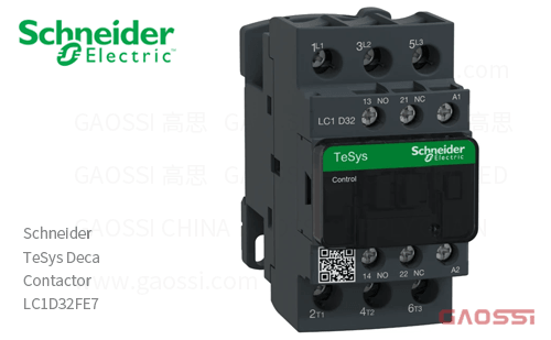 Schneider施耐德 接触器 TeSys Deca系列 LC1D32FE7, 3P, 3NO, 115V AC