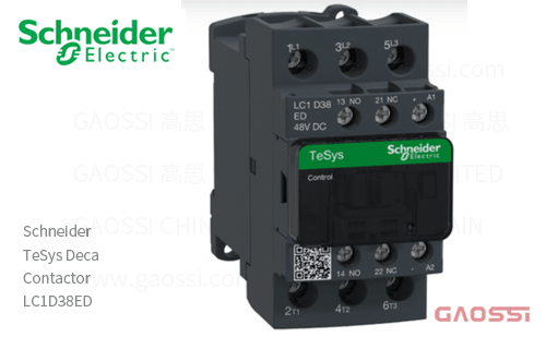 Schneider施耐德 接触器 TeSys Deca系列 LC1D38ED, 3P, 3NO, 48V DC