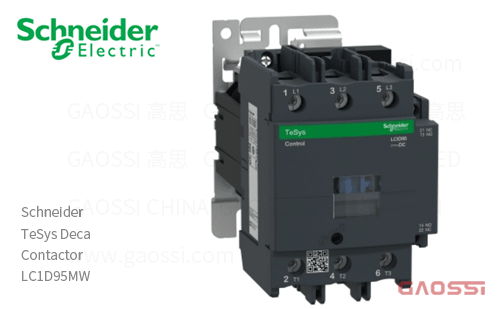 Schneider施耐德 接触器 TeSys Deca系列 LC1D95MW, 3P, 3NO, 220V DC