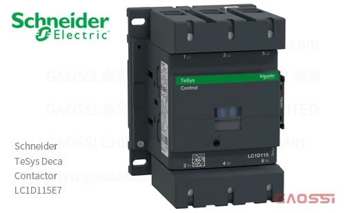 Schneider施耐德 接触器 TeSys Deca系列 LC1D115E7, 4P, 2NO+2NC, V AC