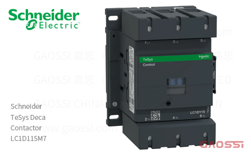 Schneider施耐德 接触器 TeSys Deca系列 LC1D115M7, 4P, 2NO+2NC, V AC