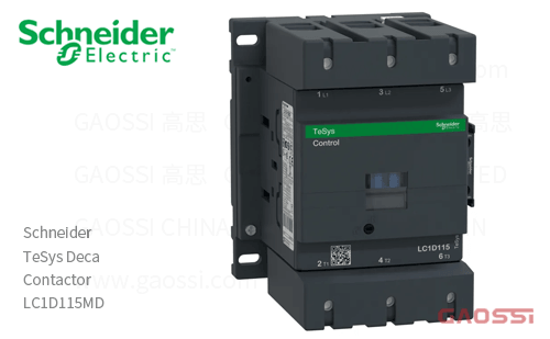 Schneider施耐德 接触器 TeSys Deca系列 LC1D115MD, 4P, 2NO+2NC, V AC