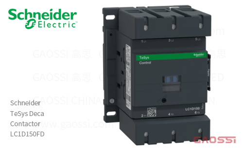 Schneider施耐德 接触器 TeSys Deca系列 LC1D150FD, 3P, 3NO, 110V DC
