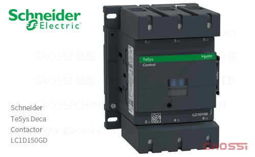 Schneider施耐德 接触器 TeSys Deca系列 LC1D150GD, 3P, 3NO, 125V DC