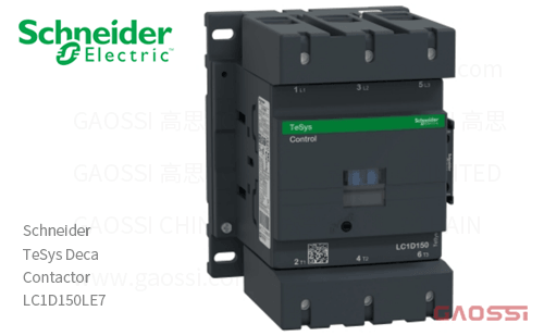 Schneider施耐德 接触器 TeSys Deca系列 LC1D150LE7, 3P, 3NO, 208V AC