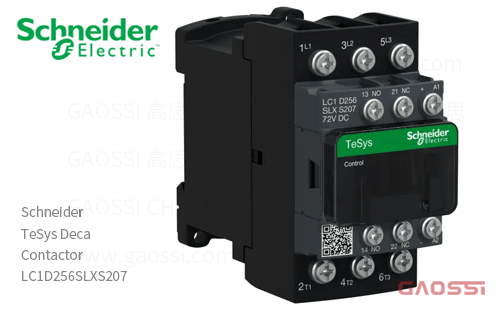 Schneider施耐德 接触器 TeSys Deca系列 LC1D256SLXS207, 3P, 3NO, 72V DC