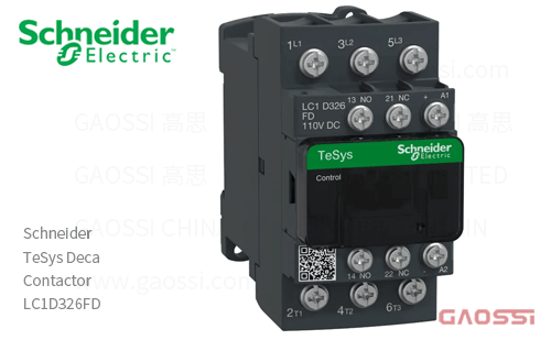 Schneider施耐德 接触器 TeSys Deca系列 LC1D326FD, 3P, 3NO, 110V DC