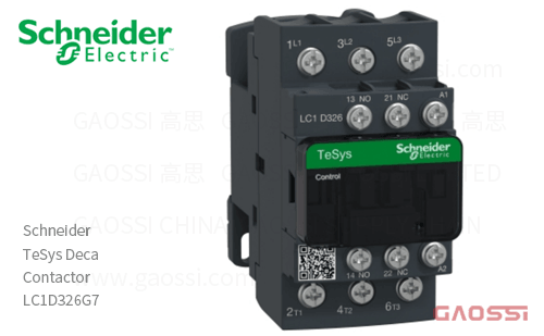Schneider施耐德 接触器 TeSys Deca系列 LC1D326G7, 3P, 3NO, 120V AC