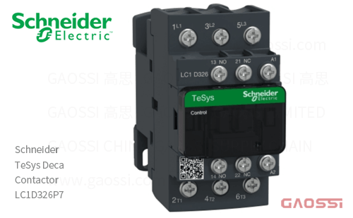 Schneider施耐德 接触器 TeSys Deca系列 LC1D326P7, 3P, 3NO, 230V AC