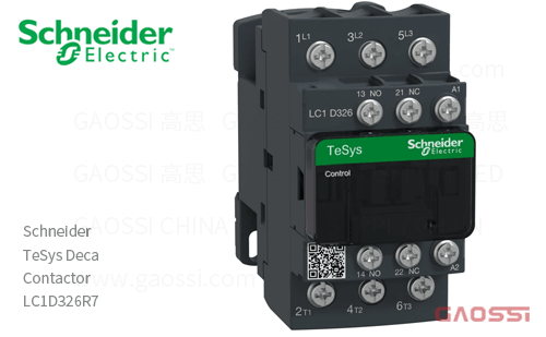 Schneider施耐德 接触器 TeSys Deca系列 LC1D326R7, 3P, 3NO, 440V AC