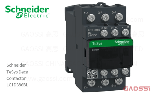 Schneider施耐德 接触器 TeSys Deca系列 LC1D386BL, 3P, 3NO, 24V DC