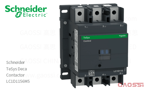 Schneider施耐德 接触器 TeSys Deca系列 LC1D1156M5, 3P, 3NO, 220V AC