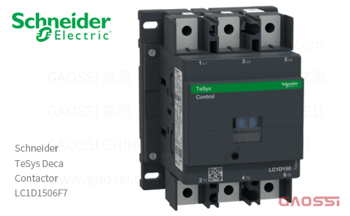 Schneider施耐德 接触器 TeSys Deca系列 LC1D1506F7, 3P, 3NO, 110V AC