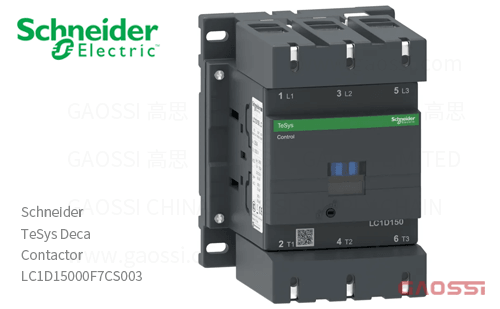 Schneider施耐德 接触器 TeSys Deca系列 LC1D15000F7CS003, 3P, 3NO, 110V AC