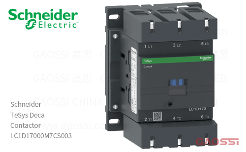 Schneider施耐德 接触器 TeSys Deca系列 LC1D17000M7CS003, 3P, 3NO, 220V AC
