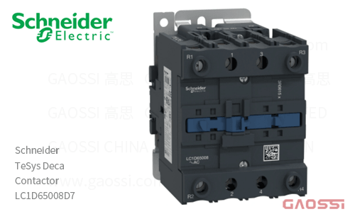 Schneider施耐德 接触器 TeSys Deca系列 LC1D65008D7, 4P, 2NO+2NC, 42V AC