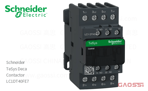Schneider施耐德 接触器 TeSys Deca系列 LC1DT40FE7, 4P, 4NO, 115V AC