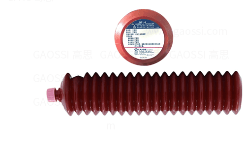 LUBE 鲁布 滚珠丝杠和拨动链接部分用油脂 NS1-4, 249201, 400mℓ 浅绿色
