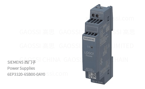 SIEMENS 西门子 DIN导轨电源 6EP3320-6SB00-0AY0, 10.8W, 12VDC, LOGO!Power