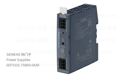 SIEMENS 西门子 DIN导轨电源 6EP3331-7SB00-0AX0, 31.2W, 24VDC, SITOP PSU6200