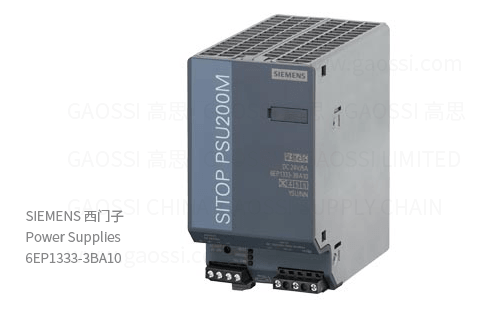 SIEMENS 西门子 DIN导轨电源 6EP1333-3BA10, 120W, 24VDC, SITOP PSU200M