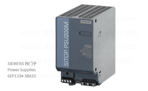 SIEMENS 西门子 DIN导轨电源 6EP1334-3BA10, 240W, 24VDC, SITOP PSU200M