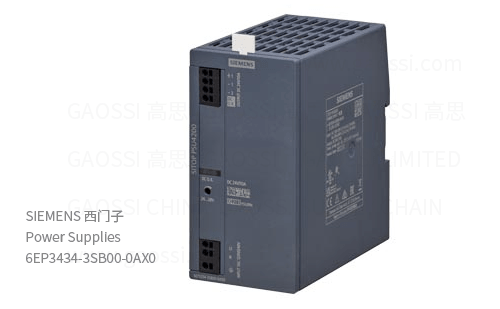 SIEMENS 西门子 DIN导轨电源 6EP3434-3SB00-0AX0, 240W, 24VDC, SITOP PSU4200