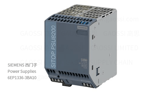 SIEMENS 西门子 DIN导轨电源 6EP1336-3BA10, 480W, 24VDC, SITOP PSU8200