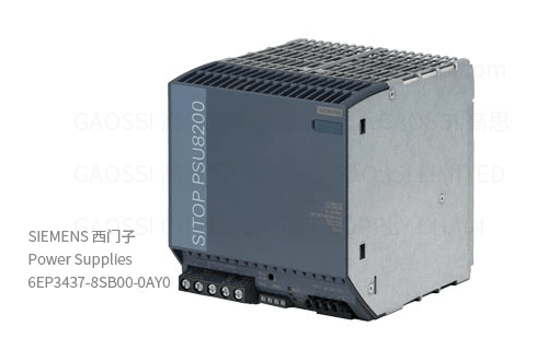 SIEMENS 西门子 DIN导轨电源 6EP3437-8SB00-0AY0, 960W, 24VDC, SITOP PSU8200