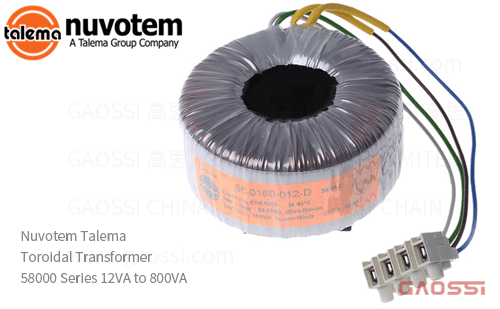Talema 泰莱玛 环形变压器 58-0200-115-D, 200VA, 230V, 115V